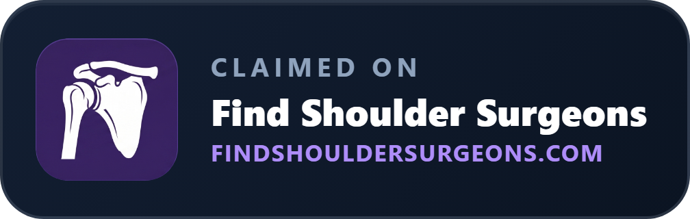Claimed on FindShoulderSurgeons.com